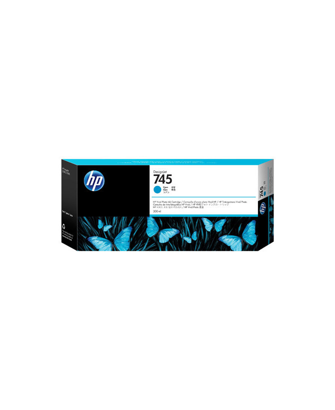 Buy HP 745 300-ml Cyan DesignJet Ink Cartridge F9K03A For Z2600 and Z5600