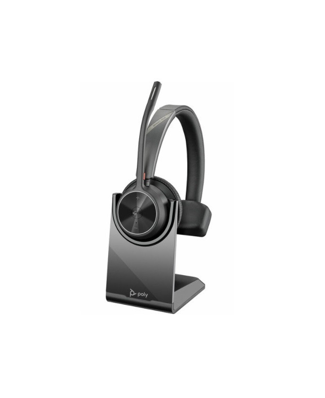 HP Poly/Plantronics Voyager 4310 V4310-M USB-A MS Teams Mono Bluetooth Wireless Headset with Charging Stand 218471-02 / 77Y93AA