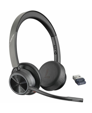 HP Poly/Plantronics Voyager 4320 UC V4320 USB-A Stereo Wireless Headset 218475-01 / 76U49AA