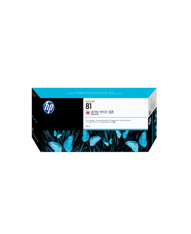 Buy HP 81 680ml Light Magenta Dye Ink Cartridge C4935A for DesignJet 5000 Series Printers