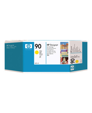 Buy HP 90 400ml Yellow Ink Cartridge C5065A for DesignJet 4000 and 4000PS Series Printer