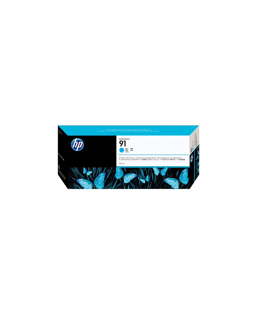 Buy HP 91 775 ml Pigment Cyan DesignJet Ink Cartridge C9467A for DesignJet Z6100 & Z6100ps Printers