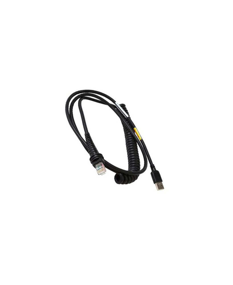 Buy Honeywell 3m USB-A 5V Host Power Coiled Cable in Black CBL-500-300-C00 for MS1633 Focus BT, Hyperion 1300g & Voyager