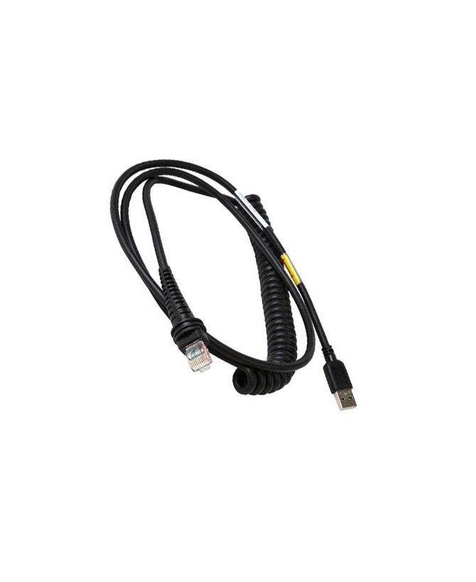 Buy Honeywell 3m USB-A 5V Host Power Coiled Cable in Black CBL-500-300-C00 for MS1633 Focus BT, Hyperion 1300g & Voyager