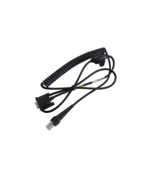 Honeywell 3m Coiled RS232 Cable CBL-020-300-C00 - 9 Pin, 5V Signals