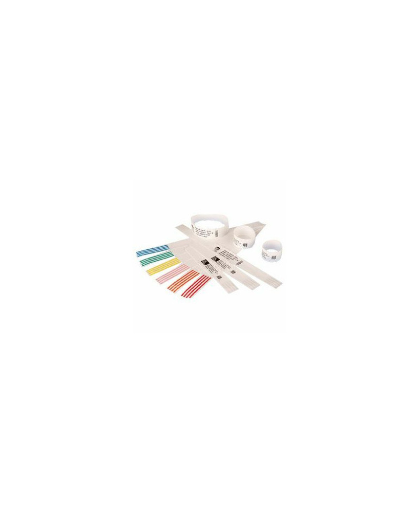 Zebra Z-Band Direct Wristband Cartridge Kit in Red 10006995-1K For HC100 Desktop Printer