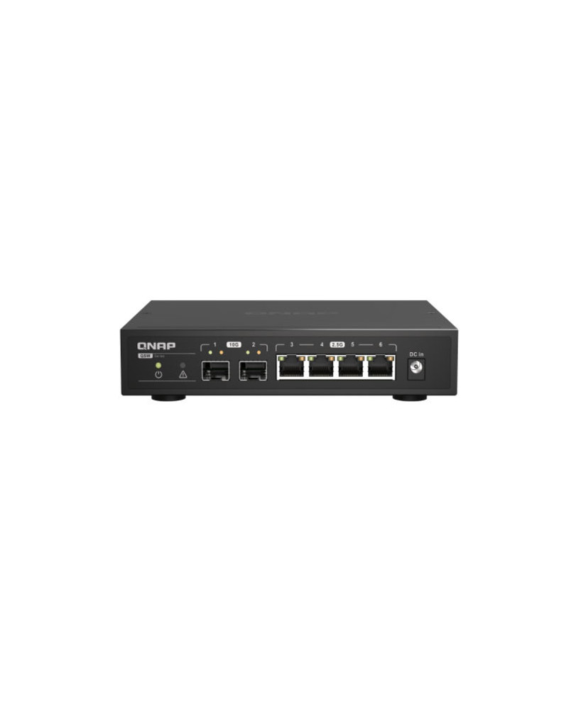 Buy QNAP 6-Port Unmanaged Switch with 10G SFP+ QSW-2104-2S