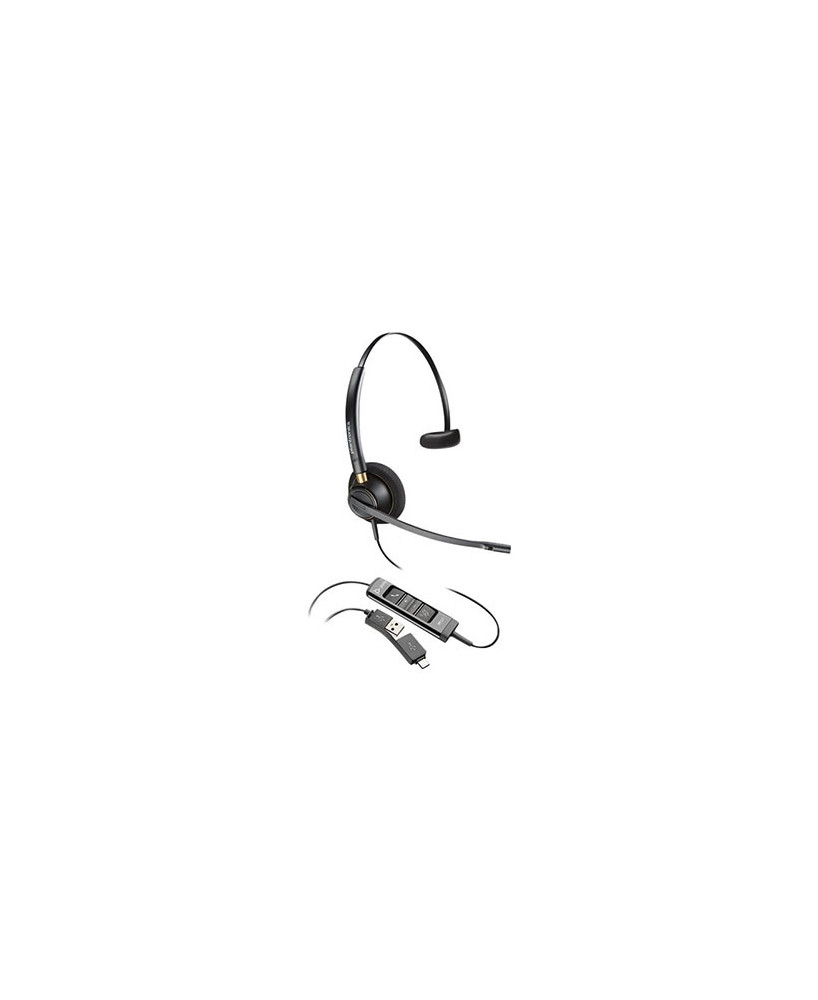 HP Poly/Plantronics EncorePro EP515 UC USB-A/-C Mono Digital Headset 218271-01 / 783R0AA