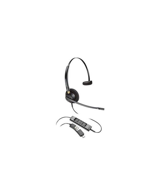 HP Poly/Plantronics EncorePro EP515 UC USB-A/-C Mono Digital Headset 218271-01 / 783R0AA