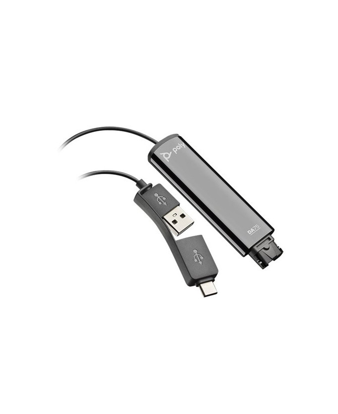 Buy HP/Poly/Plantronics DA75 QD To USB-A & USB-C Smart Digital Adapter Cable 218266-01/786C6AA