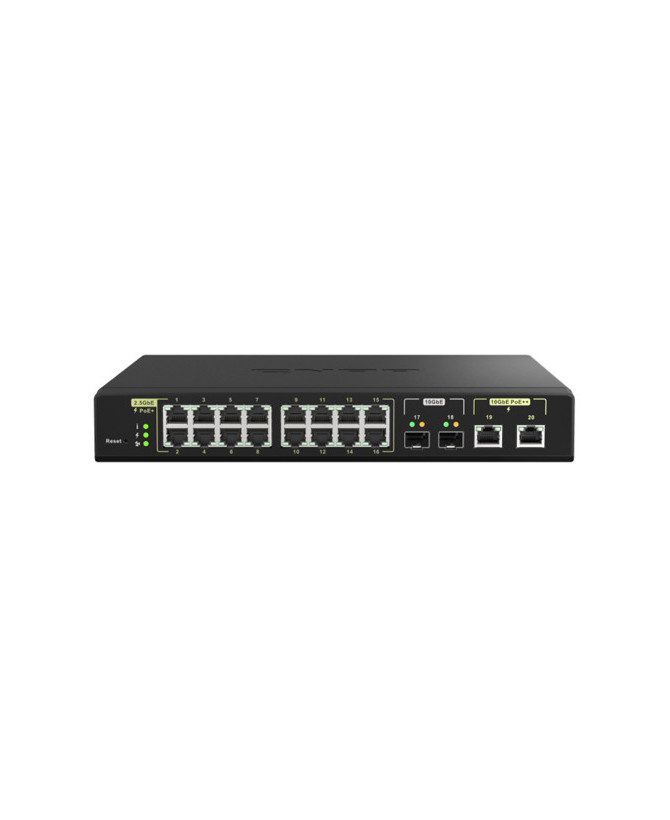 Buy QNAP 20-Port PoE/PoE+/PoE++ PSE Web Managed Switch QSW-M2116P-2T2S