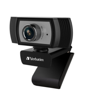 Buy Verbatim 1080p Full HD Webcam in Black and Silver 66614 for Computer