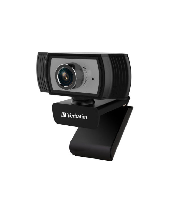 Buy Verbatim 1080p Full HD Webcam in Black and Silver 66614 for Computer