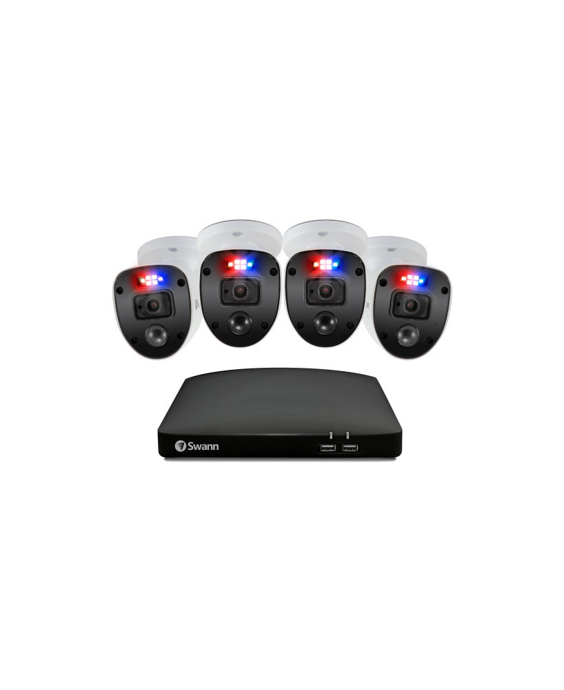 Buy Swann Enforcer 4x Cameras & 4x Channel 1080p Full HD DVR Security System with 1TB HDD SWDVK-446804SL-AU