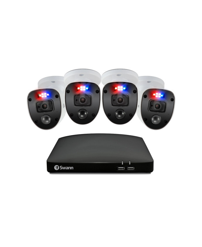 Buy Swann Enforcer 4x Cameras & 4x Channel 1080p Full HD DVR Security System with 1TB HDD SWDVK-446804SL-AU