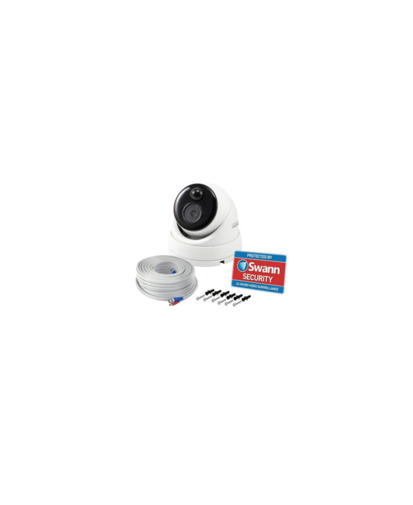 Buy Swann 1080P Full HD Thermal Sensing White Dome Security Camera with Per Motion Sensor SWPRO-1080MSD-AU