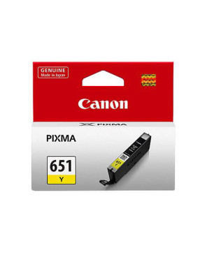 Buy Canon Yellow Ink Cartridge CLI651Y for PIXMA iP7260 AIO Inkjet Printer