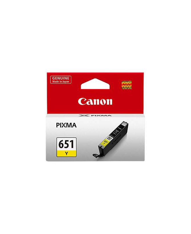 Buy Canon Yellow Ink Cartridge CLI651Y for PIXMA iP7260 AIO Inkjet Printer