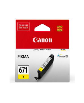 Buy Canon Yellow Ink Cartridge CLI-671Y for Pixma MG5760BK, MG6860, M7760