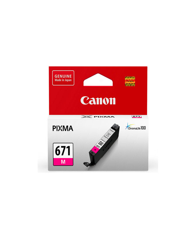 Buy Canon Magenta Ink Cartridge CLI-671M for Pixma MG5760BK, MG6860BK, and MG5765BK