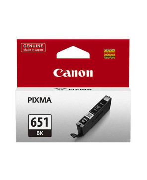 Buy Canon Black Ink Cartridge CLI-651BK for PIXMA iP7260 All-in-One Photo Inkjet Printer