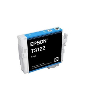 Buy Epson T3122 UltraChrome Hi-Gloss2 Cyan Ink Cartridge C13T312200 for SureColor SC-P405 Printer