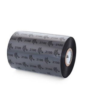 Buy Zebra 2100 Black Wax Ribbon 02100BK11045 for 105SL, 170XilllPlus Printers