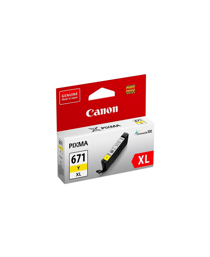 Buy Canon Yellow Extra Large Ink Cartridge CLI-671XLY for PIXMA MG5760, MG5765 and MG6860 