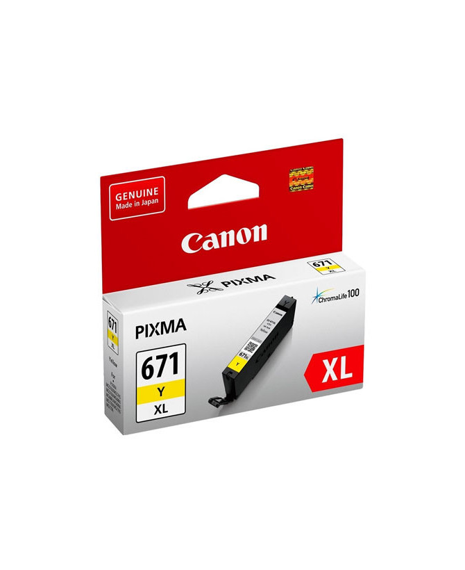 Buy Canon Yellow Extra Large Ink Cartridge CLI-671XLY for PIXMA MG5760, MG5765 and MG6860 