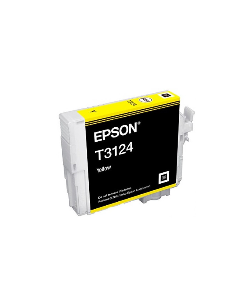 Buy Epson T3124 UltraChrome Hi-Gloss2 Yellow Ink Cartridge C13T312400 for Epson SureColor SC-P405 Printer