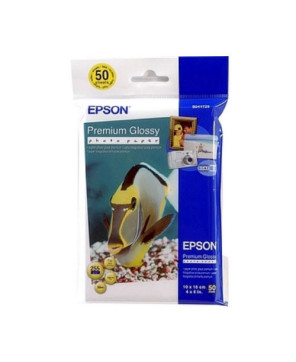 Buy Epson 50 Sheets 4 Inch x 6 Inch Premium Glossy Photo Paper C13S041729 for PictureMate and Stylus Photo Series Printer 