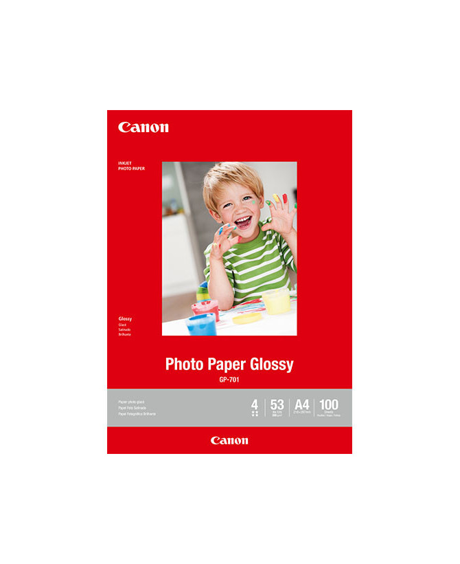 Buy Canon GP701A4 Glossy Photo Paper GP701A4-100 - 100 Sheets