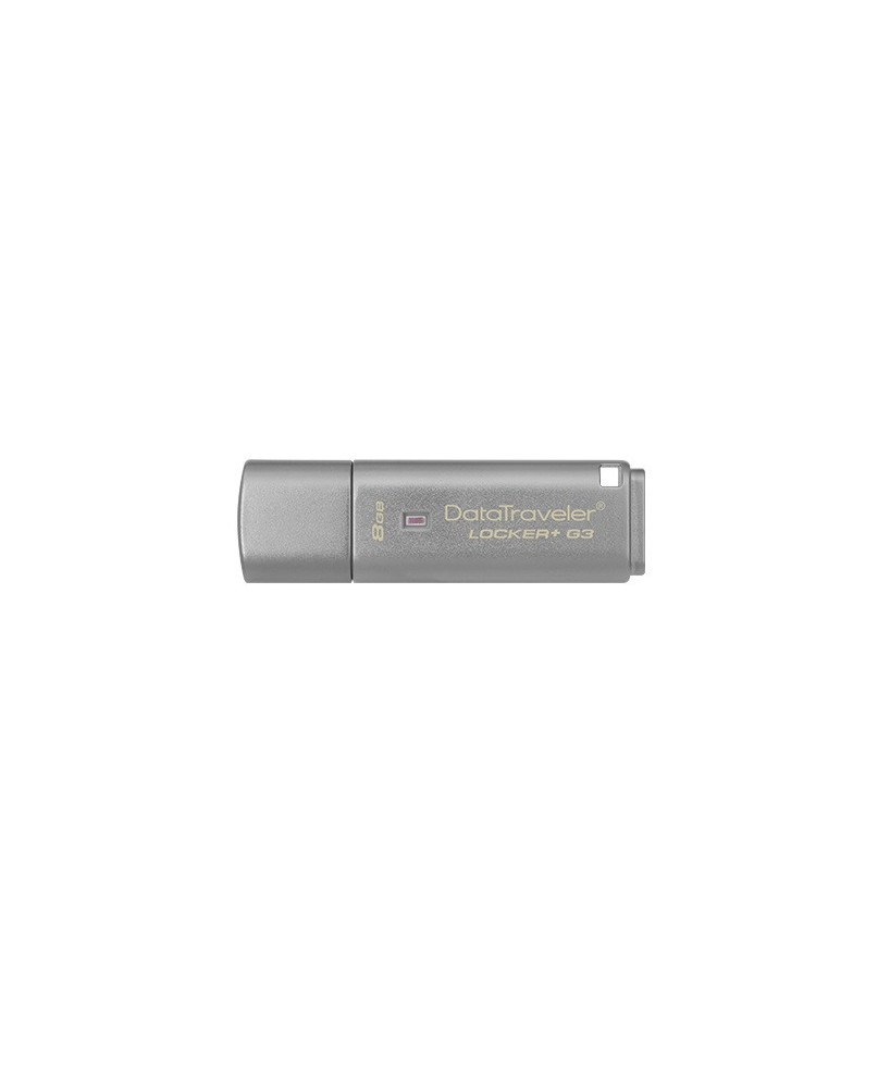 Kingston 8GB DataTraveler Locker+ G3 USB 3.0 Flash Drive DTLPG3/8GBCL