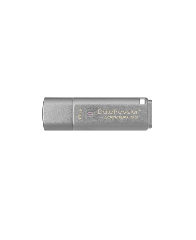 Kingston 8GB DataTraveler Locker+ G3 USB 3.0 Flash Drive DTLPG3/8GBCL