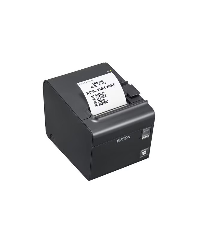 Epson TM-L90LF Monochrome Ethernet/USB Desktop Direct Thermal Printer C31C412681