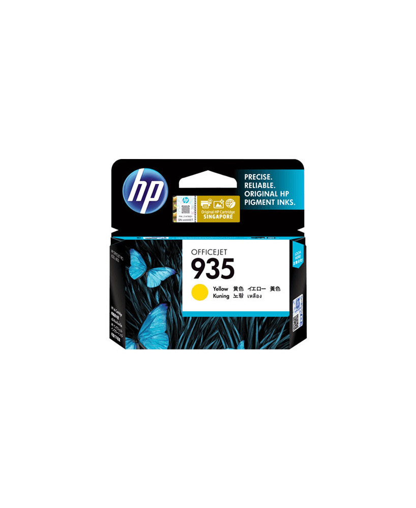 HP 935 Yellow Ink-jet Ink Cartridge C2P22AA for Officejet 6812, 6815, 6820