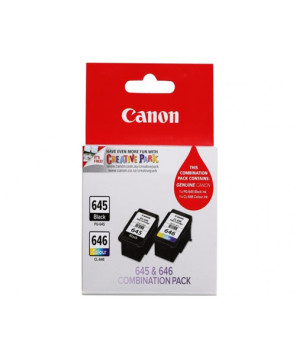 Buy Canon Black Original Ink Cartridge PG645CL646CP for PIXMA MG2460, MG2560 and MX496 Printers 