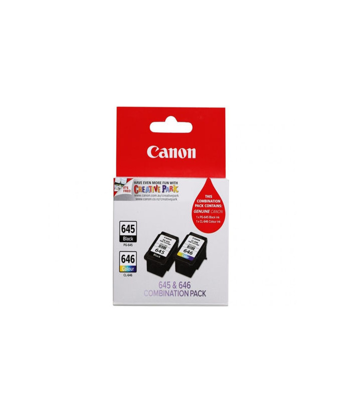 Buy Canon Black Original Ink Cartridge PG645CL646CP for PIXMA MG2460, MG2560 and MX496 Printers 