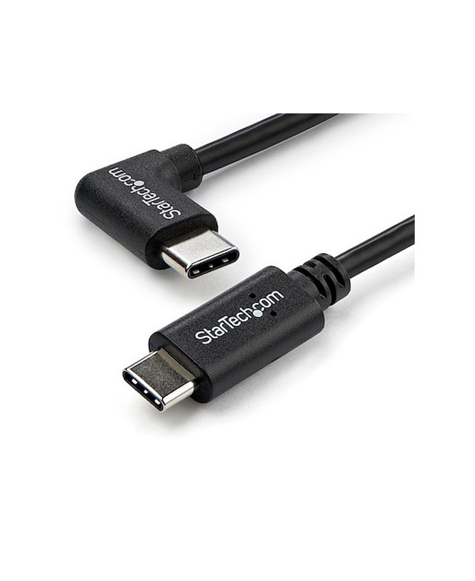 Buy Startech 1m Right-Angle USB-C Cable - M/M USB2CC1MR for Tablet, Notebook, Wall Charger, Smartphone