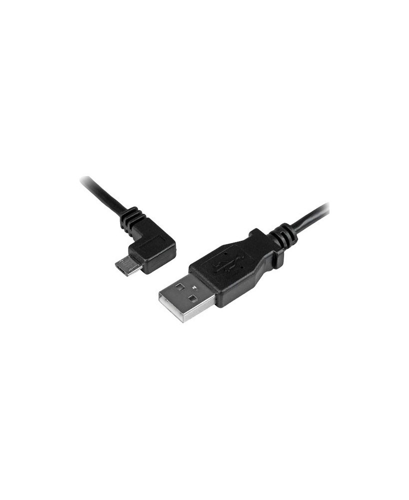  Buy Startech 1m Left-Angle Micro USB Charge & Sync Cable USBAUB1MLA