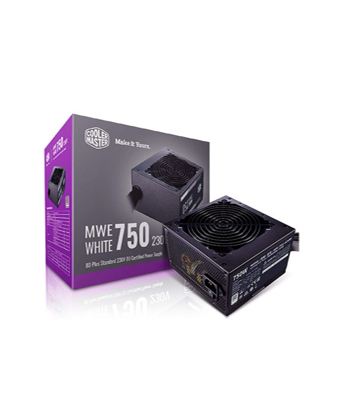 Buy Cooler Master MWE White 230v 750W 80+ PSU MPE-7501-ACABW-AU