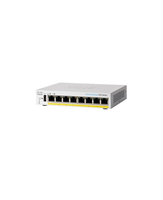 Cisco Business CBS250-8PP-D-AU 8 Ports Manageable Ethernet Switch