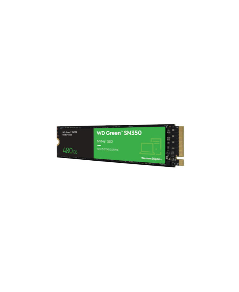 Western Digital Green SN350 NVMe M.2 2280 480GB Internal Solid State Drive WDS480G2G0C