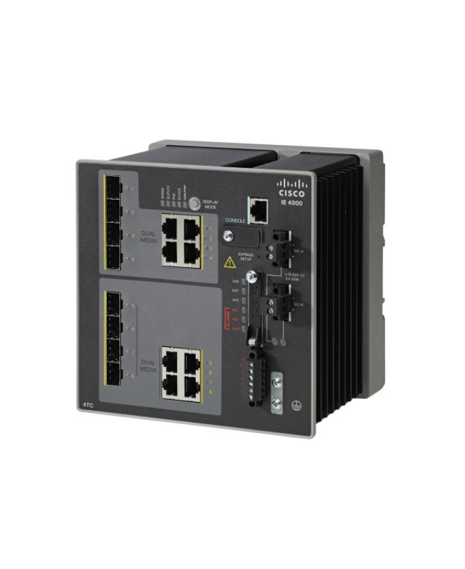 Buy Cisco Industrial Ethernet 4000 Series 8-Ports Switch IE-4000-4TC4G-E