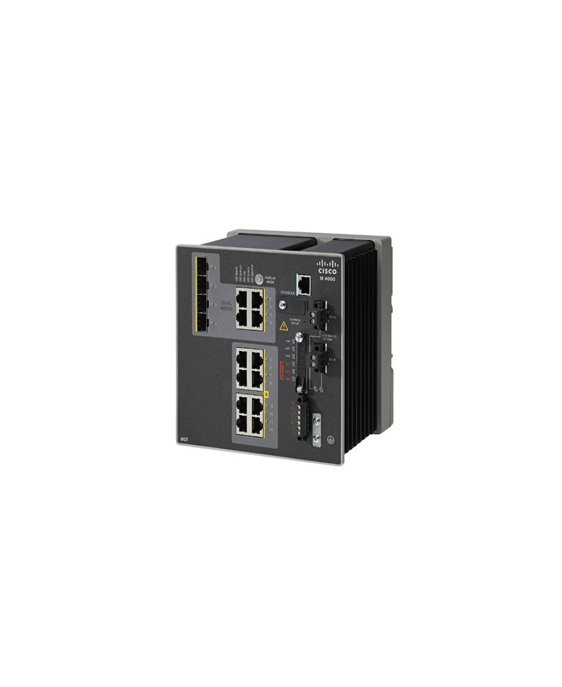 Buy Cisco Industrial Ethernet 4000 Series 12 Ports Managed Switch IE-4000-8GT4G-E 