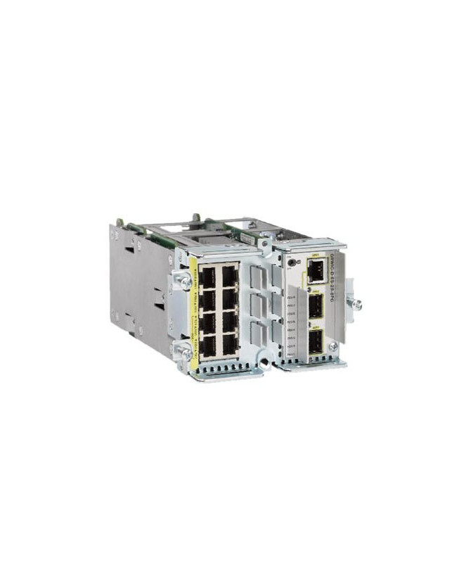 Buy Cisco EtherSwitch 8X 10/100T 4 POE Ports + 2 100/1000 SFP GRWIC-D-ES-2S-8PC=