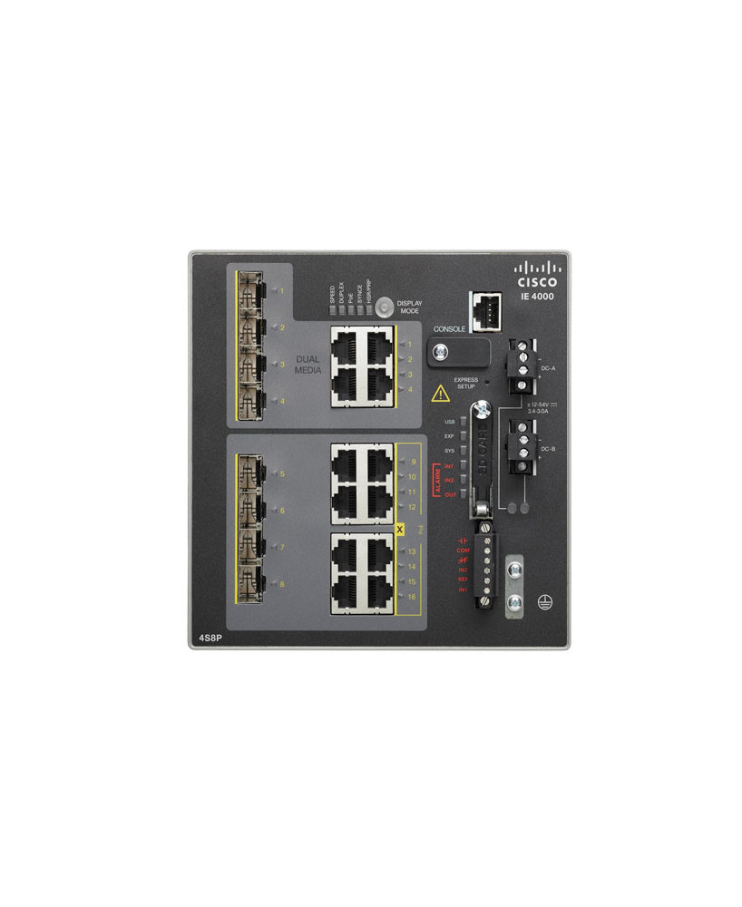 Buy Cisco IE 4000 4 X RJ45 10/100M 4 X POE 10/100M 4 X 1G COMBO LA IE-4000-4T4P4G-E