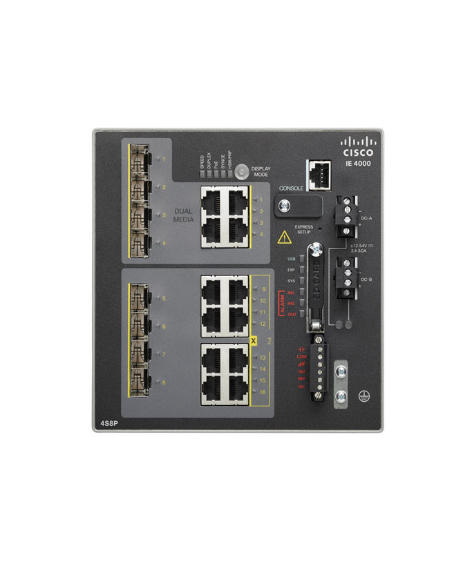 Buy Cisco IE 4000 4 X RJ45 10/100M 4 X POE 10/100M 4 X 1G COMBO LA IE-4000-4T4P4G-E