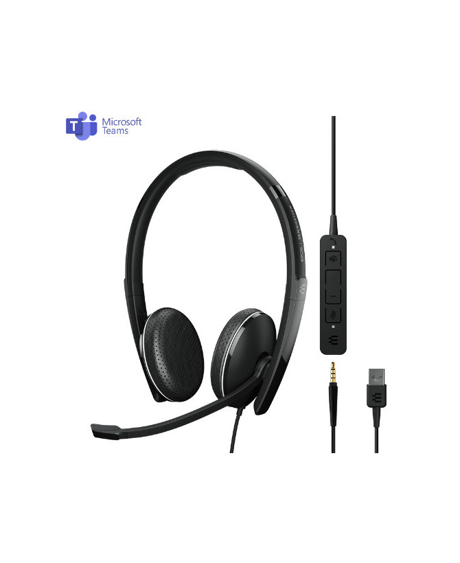 Buy EPOS | Sennheiser ADAPT 165T USB II Stereo Headset MS Teams with USB-A & 3.5mm 1000902 