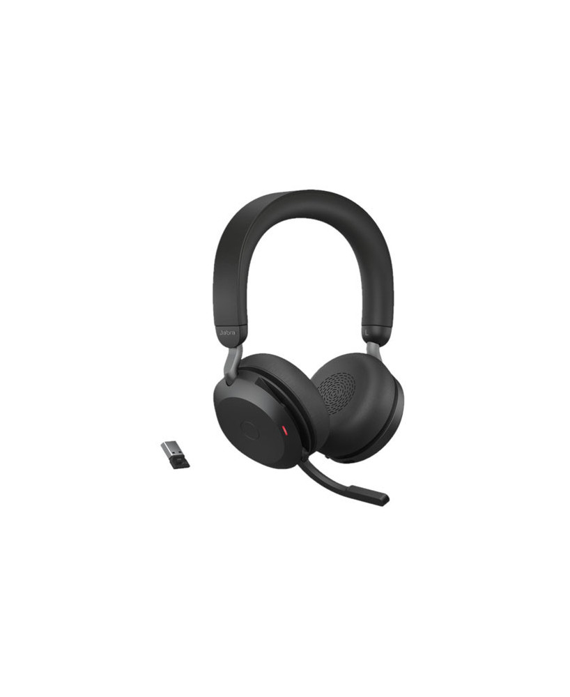 Buy Jabra Evolve2 75 UC Stereo Bluetooth USB-A Headset with 3.5mm Jack and Link380A BT Adapter 27599-989-999